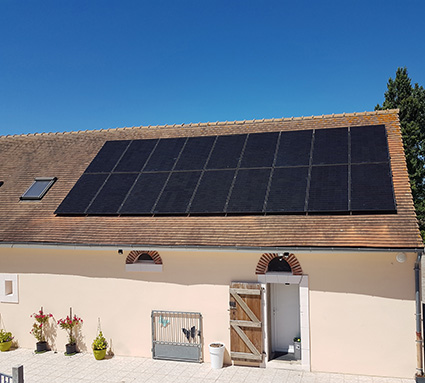 Quelques Installations photovoltaïques de l'entreprise Electron vert.